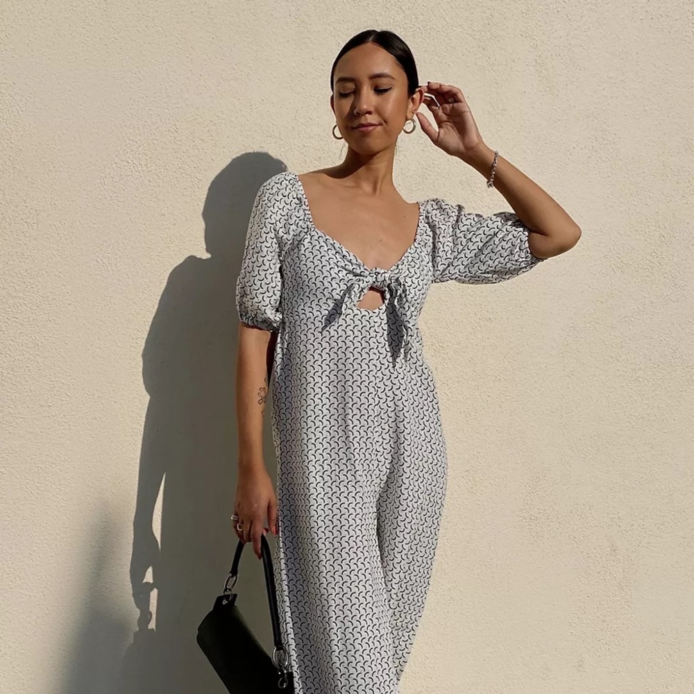 NWT Billabong X Sincerely Jules Shout It Jumpsuit - Picture 3 of 4